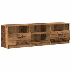 Meuble TV vieux bois 150x33,5x45 cm bois d'ingénierie 630516630516