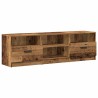 Meuble TV vieux bois 150x33,5x45 cm bois d'ingénierie 630516630516