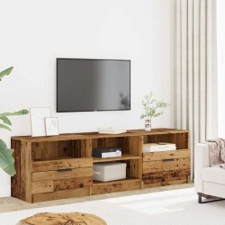 Meuble TV vieux bois 150x33,5x45 cm bois d'ingénierie 630516630516