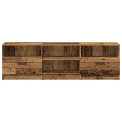 Meuble TV vieux bois 150x33,5x45 cm bois d'ingénierie 630516630516