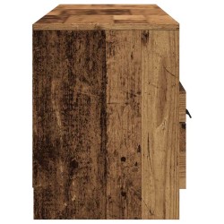 Meuble TV vieux bois 150x33,5x45 cm bois d'ingénierie 630516630516