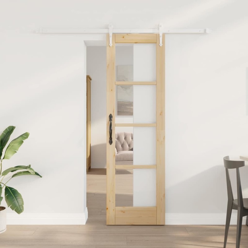 Porte coulissante Naturel 61 x 198,5 cm 630527630527