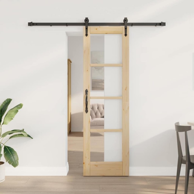 Porte coulissante Naturel 61 x 198,5 cm 630529630529