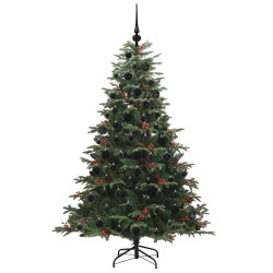 Sapin de Noël artificiel Vert 180 cm PVC, métal et plastique 630539630539