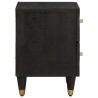 Cabinet de chevet avec tiroir 2 pcs Noir 40 x 33 x 46 cm 630549630549