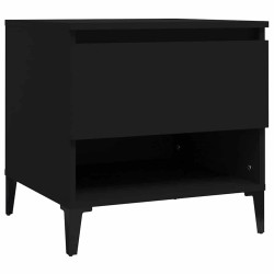 Table d'appoint Noir 50x46x50 cm Bois d’ingénierie 630572630572