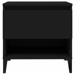 Table d'appoint Noir 50x46x50 cm Bois d’ingénierie 630572630572