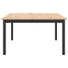 Table basse Naturel 80 x 80 x 45 cm Bois de pin massif 630577630577