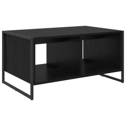 Table basse Chêne noir 80 x 50 x 40 cm Bois d'ingénierie 630579630579