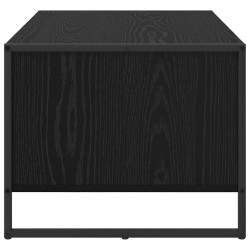 Table basse Chêne noir 80 x 50 x 40 cm Bois d'ingénierie 630579630579