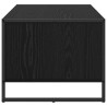 Table basse Chêne noir 80 x 50 x 40 cm Bois d'ingénierie 630579630579