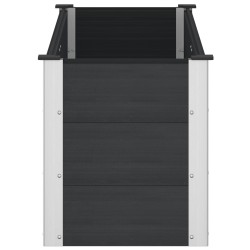 Jardinière surélevée Noir 150 x 50 x 54 cm 630581630581