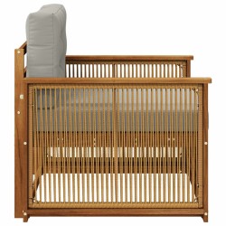 Sofa de milieu extérieur Naturel 630584630584