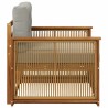 Sofa de milieu extérieur Naturel 630584630584
