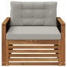 Sofa de milieu extérieur Naturel 630586630586