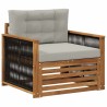 Sofa de milieu extérieur Naturel 630588630588