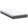 Matelas Blanc et Gris 90 x 200 cm Tissu jacquard 630591630591
