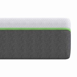 Matelas Blanc et Gris 90 x 200 cm Tissu jacquard 630591630591