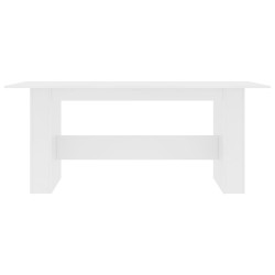 Table à manger Blanc 180x90x76 cm Bois d’ingénierie 630592630592