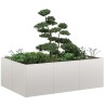 Jardinière 120x80x40 cm acier inoxydable 630601630601