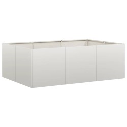Jardinière 120x80x40 cm acier inoxydable 630601630601
