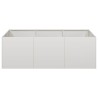 Jardinière 120x80x40 cm acier inoxydable 630601630601