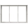 Jardinière 120x80x40 cm acier inoxydable 630601630601