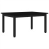 Table basse Chêne noir 70 x 50 x 36 cm Bois d'ingénierie 630607630607