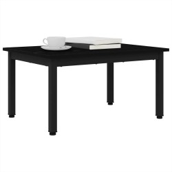 Table basse Chêne noir 70 x 50 x 36 cm Bois d'ingénierie 630607630607