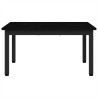Table basse Chêne noir 70 x 50 x 36 cm Bois d'ingénierie 630607630607