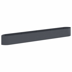 Jardin surélevé Anthracite 380 x 40 x 40 cm Acier 630612630612
