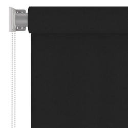 Store roulant d'extérieur 185 (l) x 140 (H) cm noir 630619630619