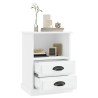 Table de chevet blanc 43x36x60 cm 630625630625