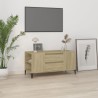 Meuble TV Chêne sonoma 102x44,5x50 cm Bois d'ingénierie 630631630631