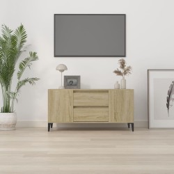 Meuble TV Chêne sonoma 102x44,5x50 cm Bois d'ingénierie 630631630631