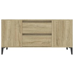 Meuble TV Chêne sonoma 102x44,5x50 cm Bois d'ingénierie 630631630631