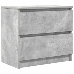 Meuble TV gris béton 60x35x54 cm bois d'ingénierie 630634630634