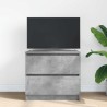 Meuble TV gris béton 60x35x54 cm bois d'ingénierie 630634630634
