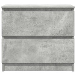Meuble TV gris béton 60x35x54 cm bois d'ingénierie 630634630634