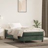 Matelas de lit à ressorts ensachés fermeté moyenne vert foncé 120x190x20 cm 630639630639
