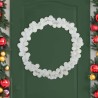 Guirlande de Boules de Noël Blanc 186 cm Polystyrène 630640630640