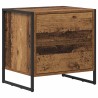 Table de chevet avec tiroir 2 pcs Bois Ancien 50 x 39,5 x 50 cm 630641630641