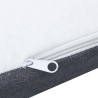 Surmatelas de sommier tapissier 200x180x5 cm mi-doux 630650630650
