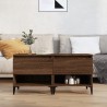 Tables d'appoint 2 pcs Chêne marron 50x46x50 cm Bois ingénierie 630652630652