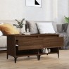 Tables d'appoint 2 pcs Chêne marron 50x46x50 cm Bois ingénierie 630652630652