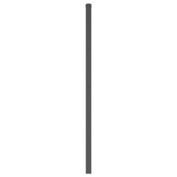  Tête de lit métal noir 193 cm 