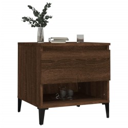 Tables d'appoint 2 pcs Chêne marron 50x46x50 cm Bois ingénierie 630652630652