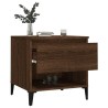 Tables d'appoint 2 pcs Chêne marron 50x46x50 cm Bois ingénierie 630652630652