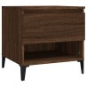 Tables d'appoint 2 pcs Chêne marron 50x46x50 cm Bois ingénierie 630652630652