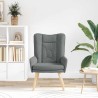 fauteuil Gris foncé 63 x 67 x 94 cm Tissu et contreplaqué 630654630654